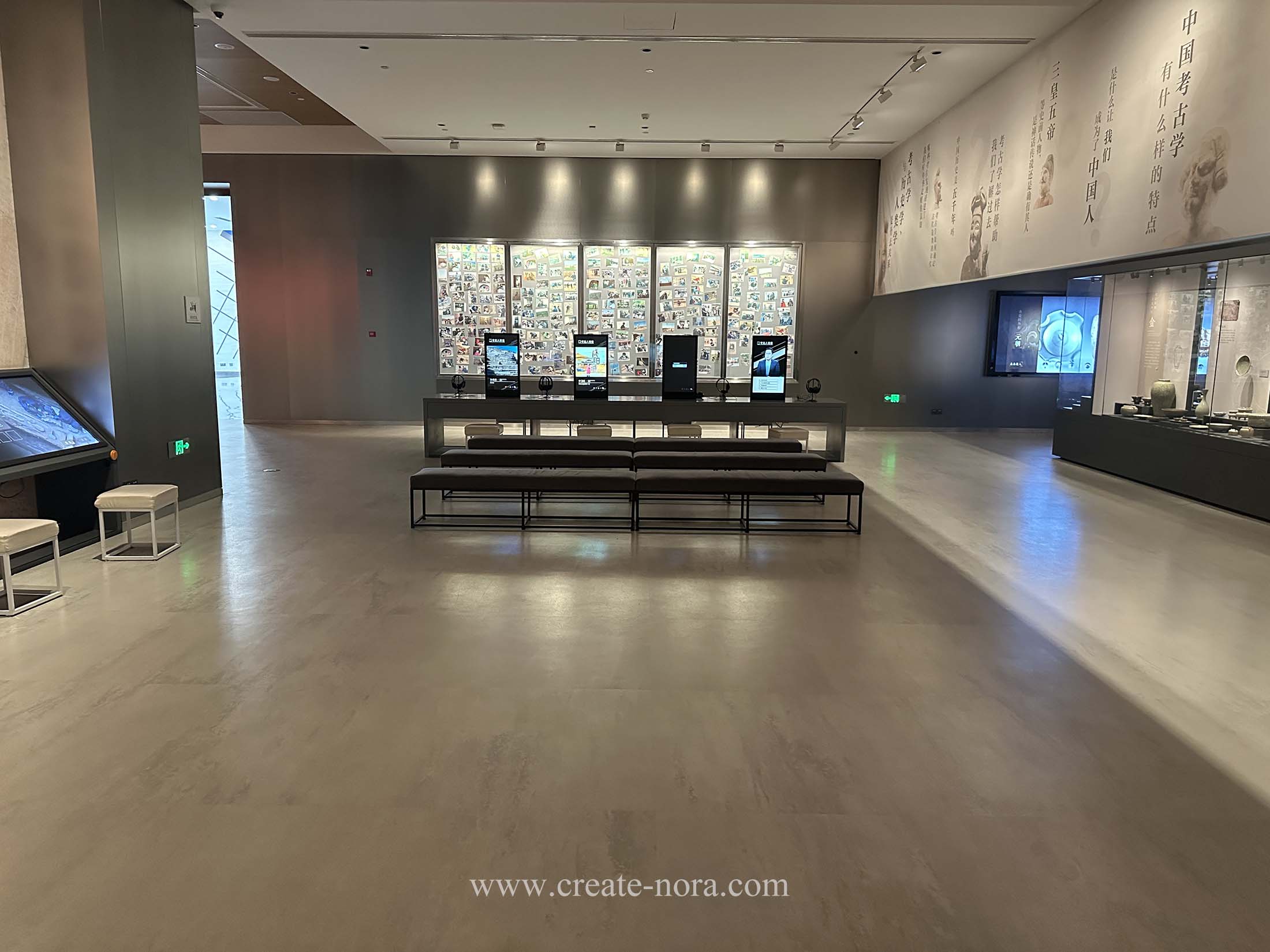 the photo of nora rubber flooring in shanxi archaeology Museum 15
